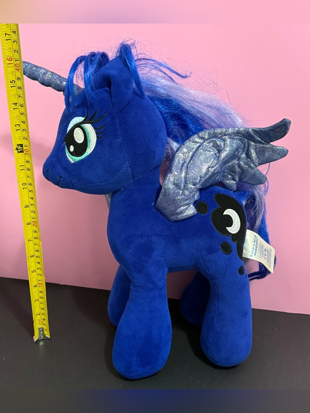 Build-A-Bear My Little Pony Princess Luna 16" Plush Retired MLP